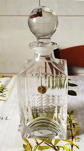 Bottiglia liquore cristallo