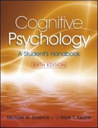 Cognitive psychology paperback - cognitive,