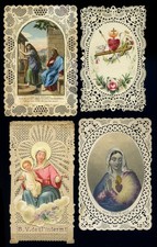 santini merlettati-holy cards