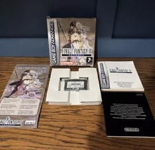 Final Fantasy IV Advance 4 Gameboy Advance GBA in scatola con manuale UK