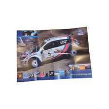Brochure/poster vintage WRC