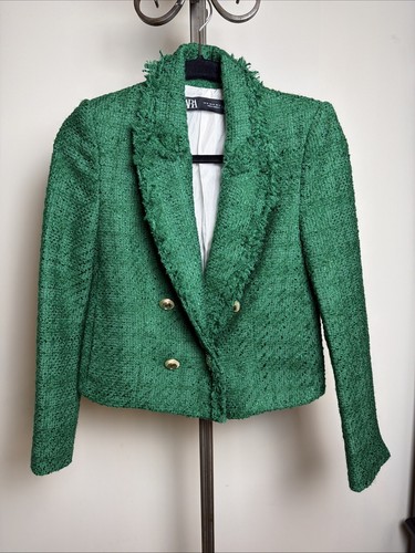 100 authentic zara green - zara,