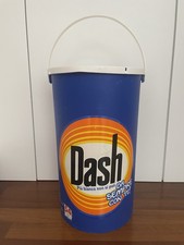 FUSTINO BISONE DETERSIVO DASH VINTAGE ANNI 70 80  PLASTICA.