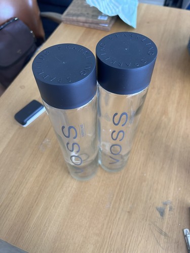 Voss bottiglia acqua vetro - voss,