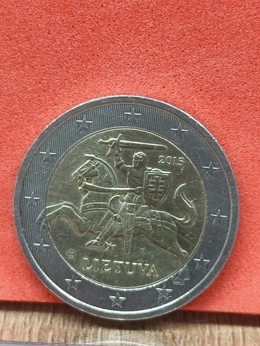 Moneda lituania 2015 vytis - moneda,
