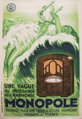 1934 poster art deco epoca - art, d'epoca