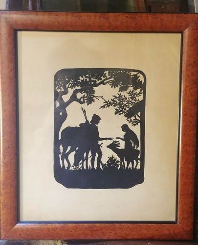 Silhouette vintage quadro due - silhouette,