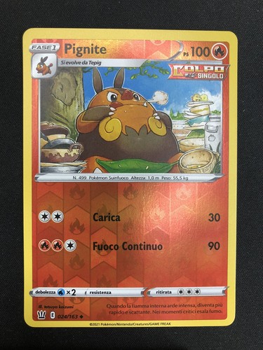 Pokemon pignite 024 163 stili - pokemon, 024/163