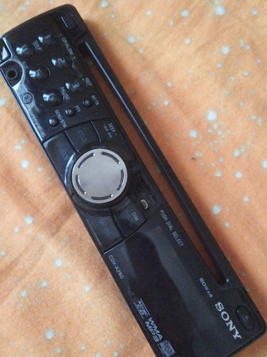 Frontalino sony cdx - cdx, manca