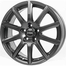 Cerchi in lega RIAL MILANO 15" 6J 4x100 ET 45 63.3 TITANIUM
