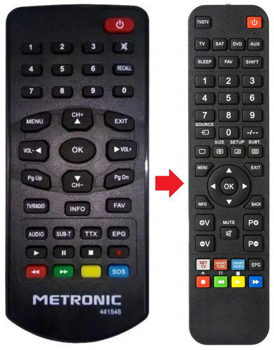 Telecomando adatto per