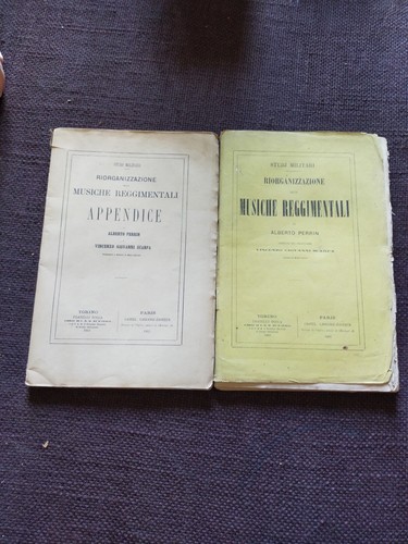 Militaria musiche reggimentali