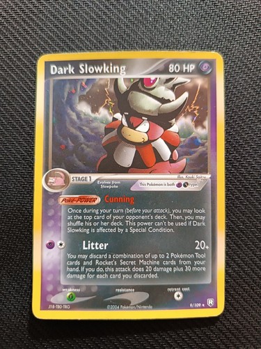 Dark slowking 109 team - dark,