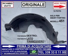 PARASASSI PARAFANGO PARASALE POSTERIORE DESTRO DX SMART FORTWO FOR TWO 451