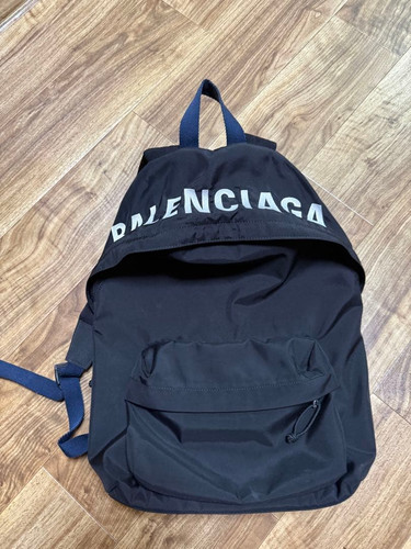 Zaino balenciaga wheel nero - zaino,