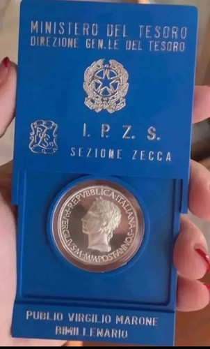Virgilio 500 lire - lire, 1981