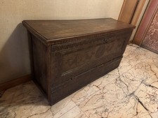 cassapanca sarda in legno di