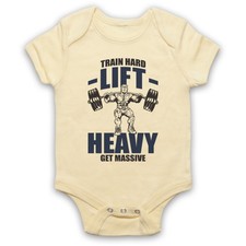 TRENO HARD LIFT PESANTE BODYBUILDING PALESTRA ALLENAMENTO PESO BABY GROW REGALO