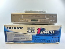 New sharp vhs vcr - aa350, hq