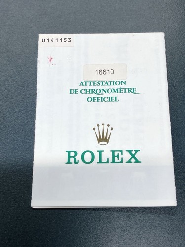 Rolex 16610 submariner 1997 - rolex,