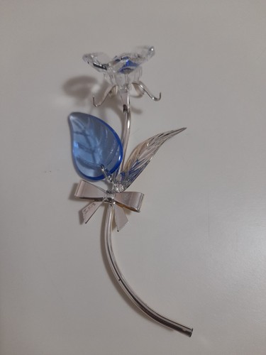 Fiore swarovski con stelo - fiore,