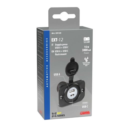 Kit doppia presa usb - ,