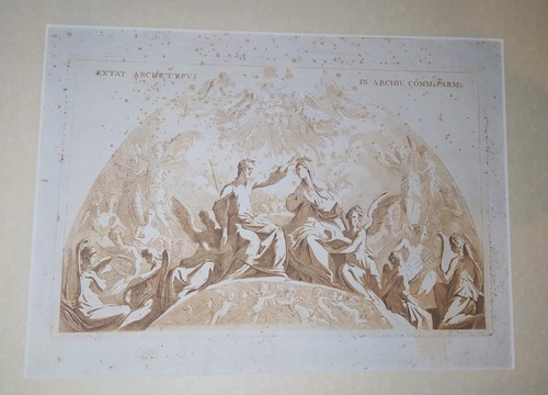 Benigno bossi stampa antica - benigno,