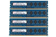 8 GB per Hynix 4 x 2 GB RAM