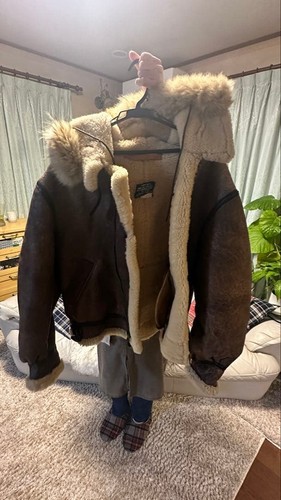 Avirex type giacca pelle - b-3,