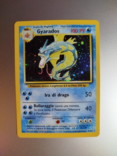 Pokemon gyarados holo - pokemon, set