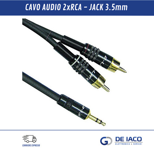 Cavo con maschio jack - y,