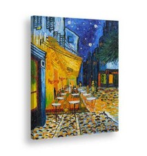 Terrazza del caffè la sera -