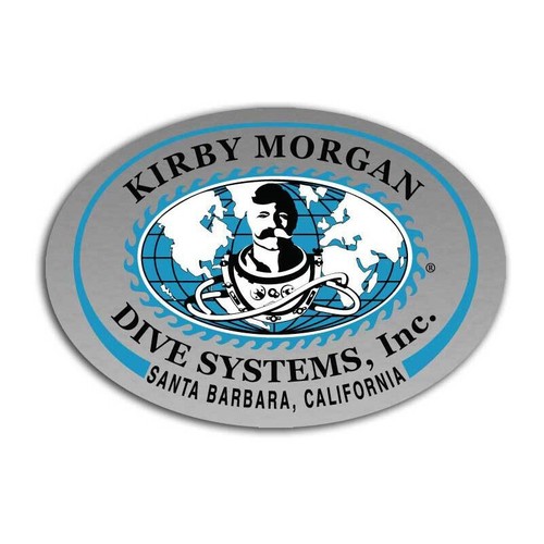 Adesivo kirby morgan kmdsi - morgan,