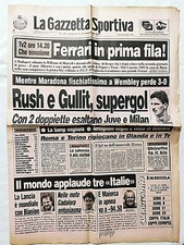 GAZZETTA DELLO SPORT 9 AGOSTO 1987 MIKI BIASION CAMPIONE DEL MONDO ENZO MAIORCA