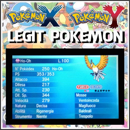 Legit pokemon shiny - y, •