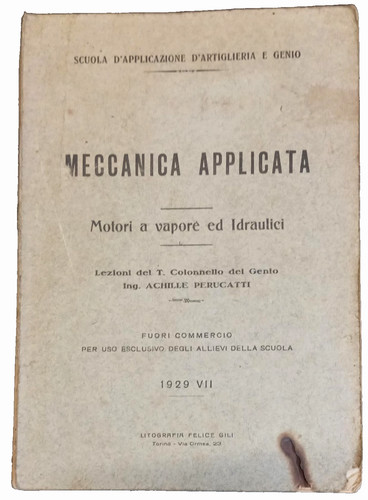 1929 meccanica applicata - 1929,