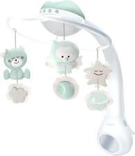 Giostrina Musicale Proiettore 3-In-1 Convertibile, Luce Notturna E Proiettore Ne