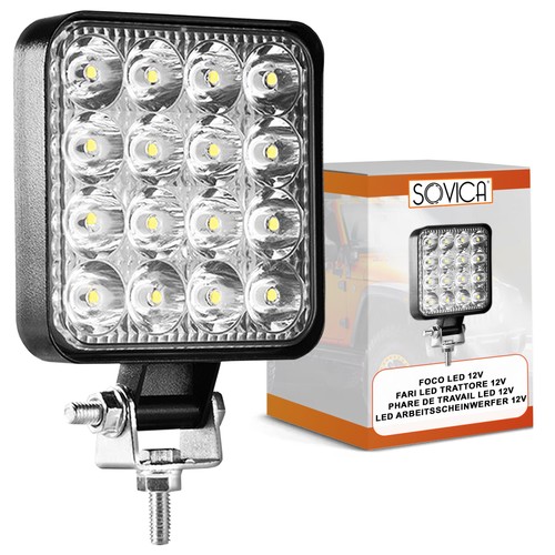 Fari led trattore 12v 24v - fari,