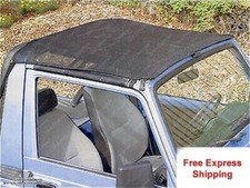 Bikini slip bikini bimini top Suzuki Samurai 1986-1994 in denim nero