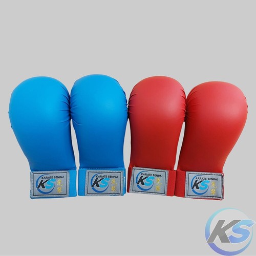 Guanti karate senpai rossi - karate, rossi/blu
