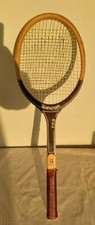 RACCHETTA DA TENNIS BANCROFT PRO WIMBLEDON ANNI 60/70 IN LEGNO - DA COLLEZIONE