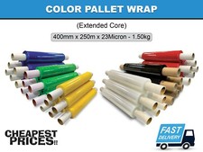 PALLET COLORI FORTE ESTENSIBILE TERMORETRAIBILE PELLICOLA ADESIVA NUCLEO ESTESO 400MM-23MU