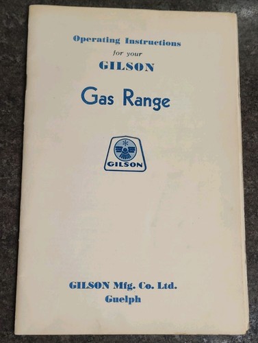 Vintage gilson gas range - vintage,