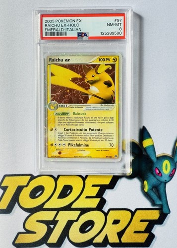 Pokemon raichu smeraldo - raichu, ex