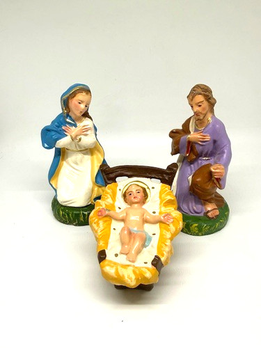 Presepe sacra famiglia - presepe, vintage