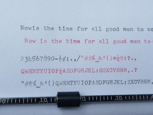 Macchina scrivere manuale - da,