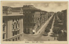 ANCONA -VIALE DELLA VITTORIA  CARTOLINA