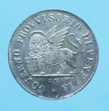 VENEZIA GOVERNO PROVVISORIO 15 CENTESIMI 1848 MONETE DA COLLEZIONE MISTURA COIN