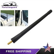 7" Short Black Antenna Mast