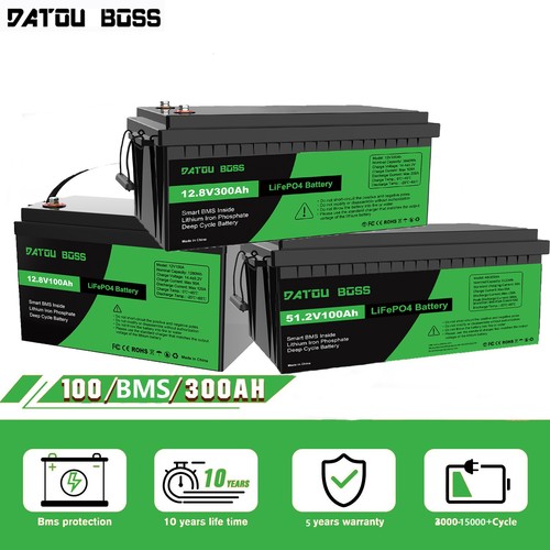 Batteria litio 100ah 300ah - batteria,